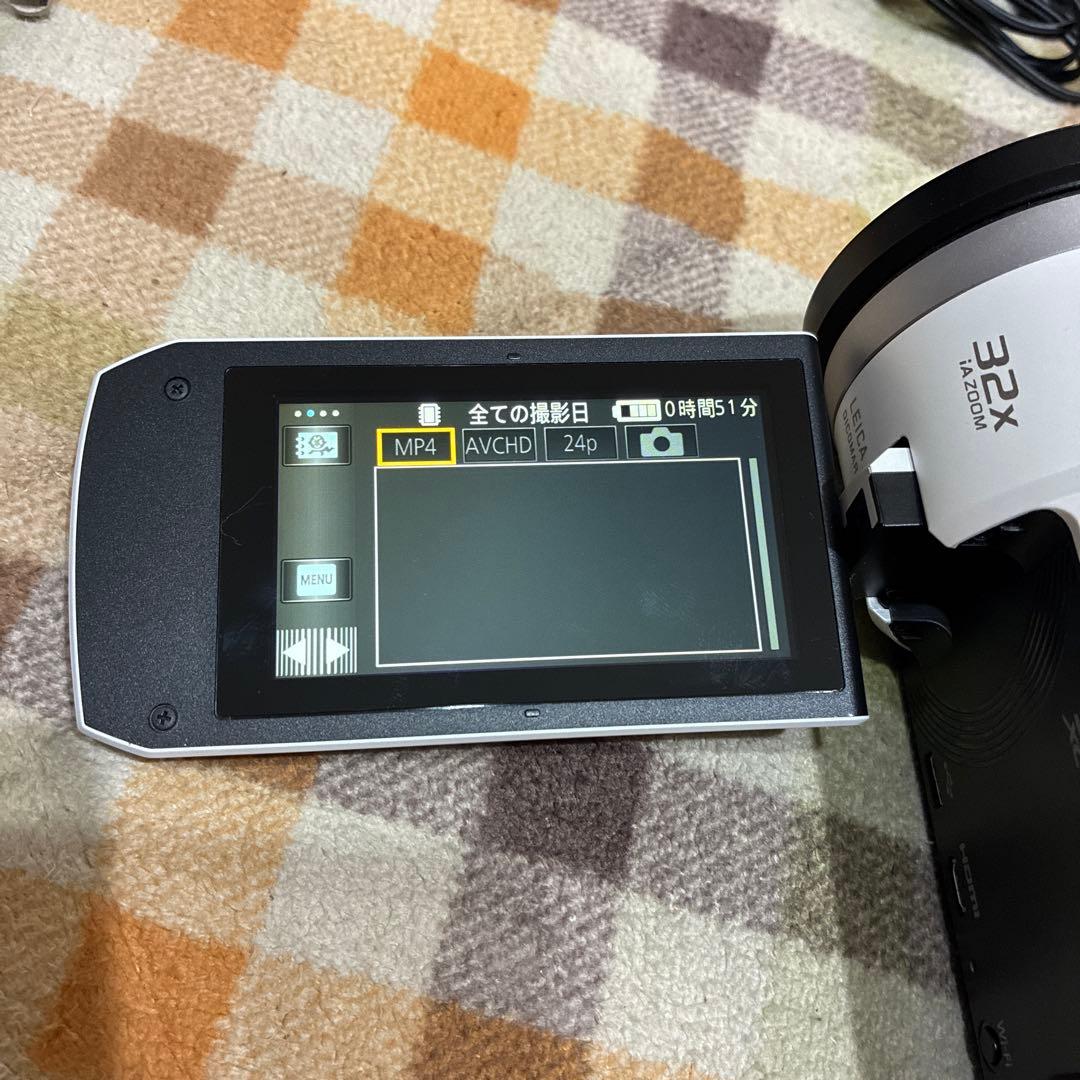 美品【動作ＯＫ】Panasonic　HC-VX2M 4Kカメラ　バッテリー