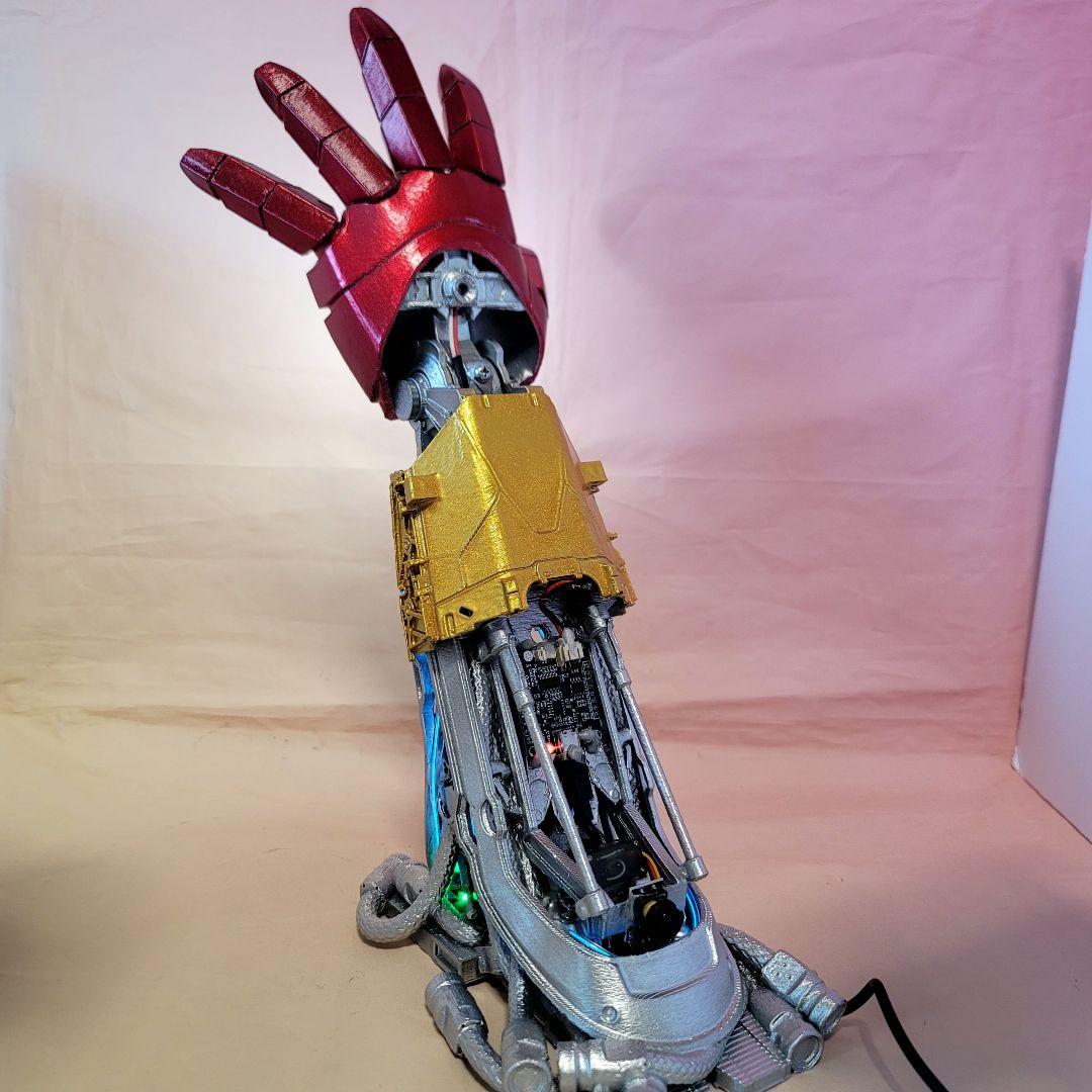 【アイアンマン】新品 1/1 ガントレットライト アーム ハンド LEDライト