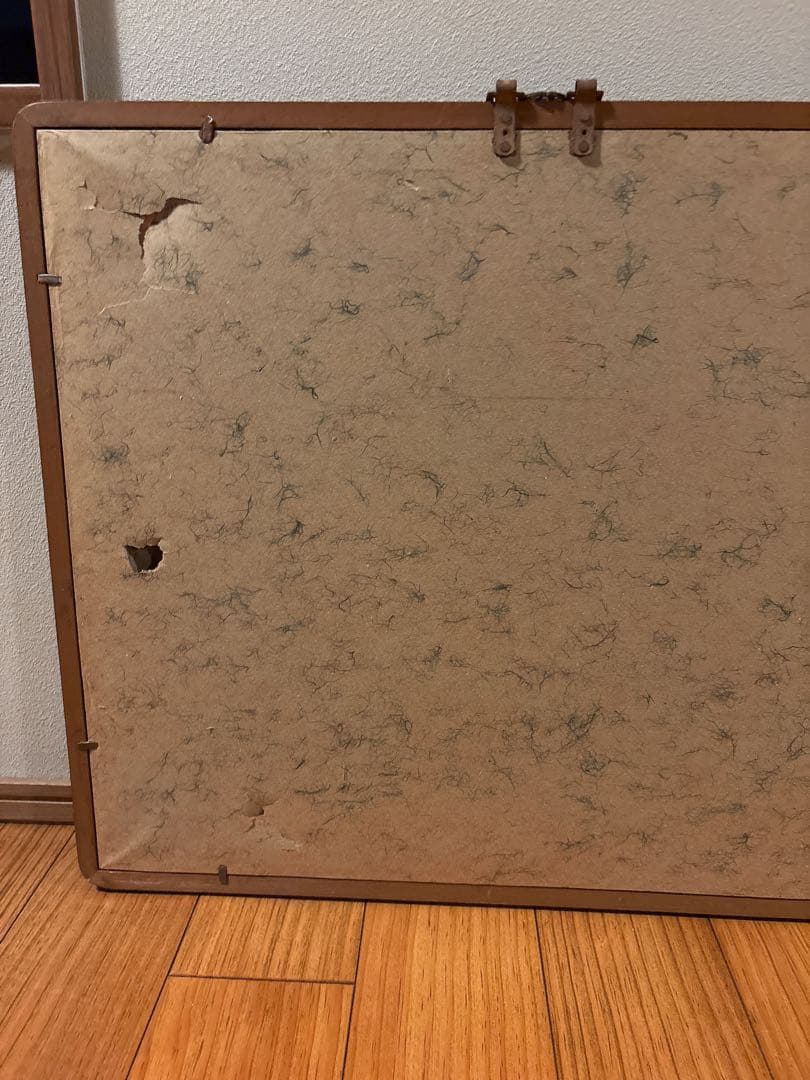 敬天愛人　書 作品 木製額