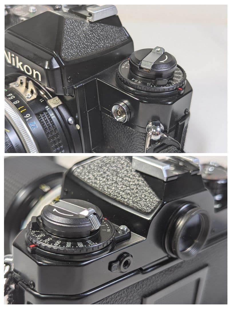 Nikon ニコン FE ブラック フィルムカメラレンズセット