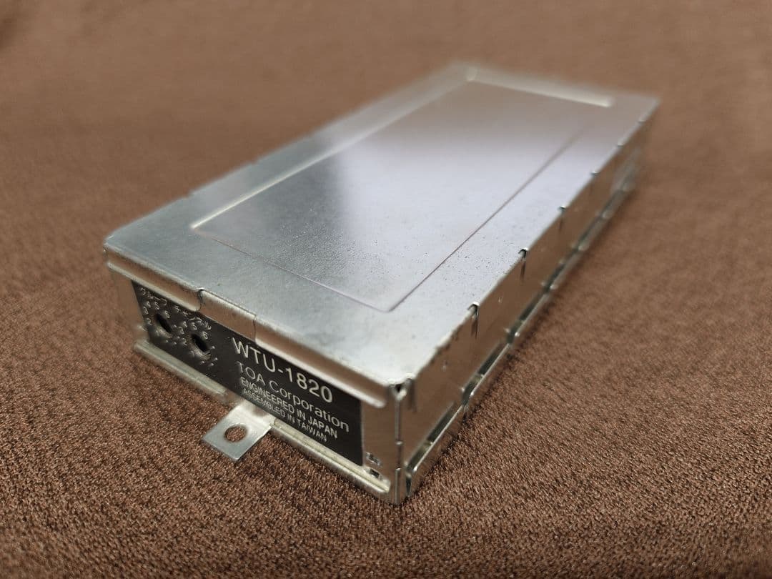 TOA ダイバシティ ワイヤレスチューナー　WTU-1820