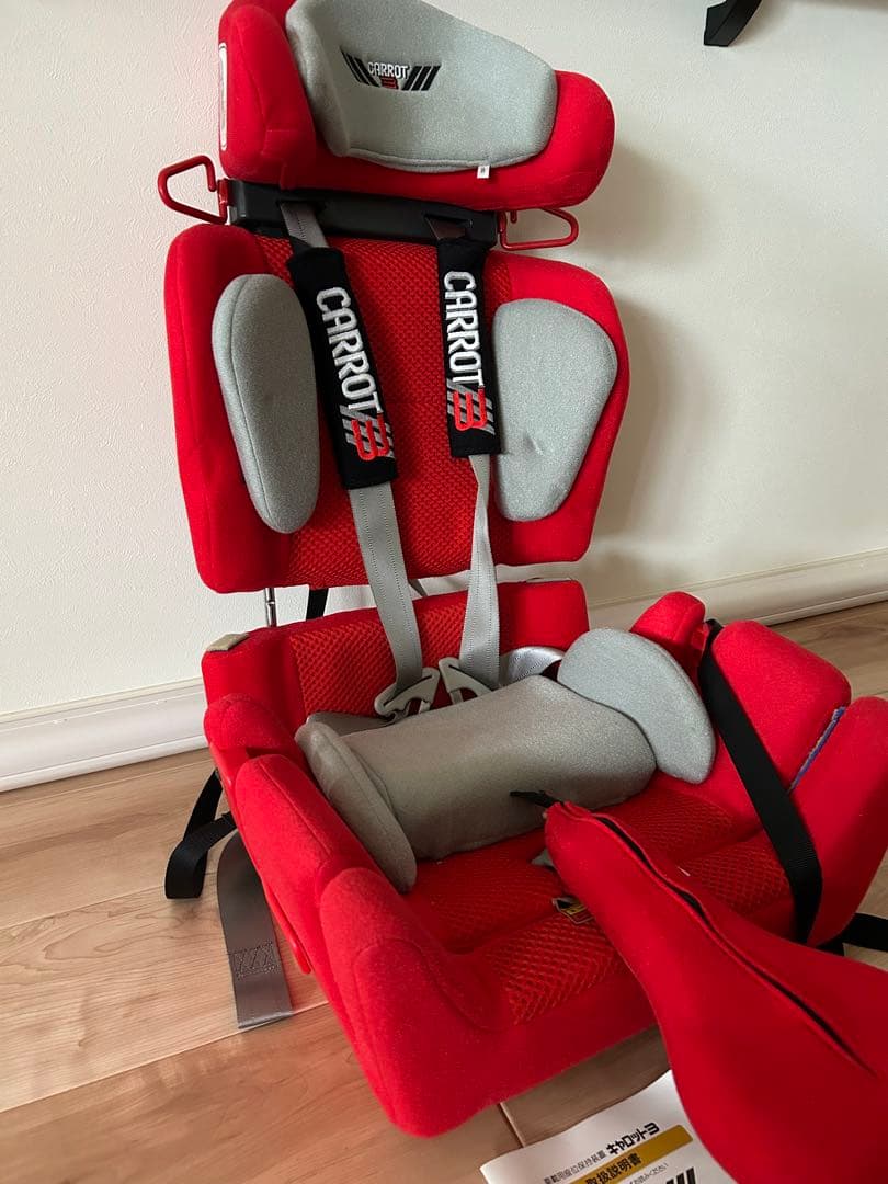 CARROT ISOFIX チャイルドシート レッド