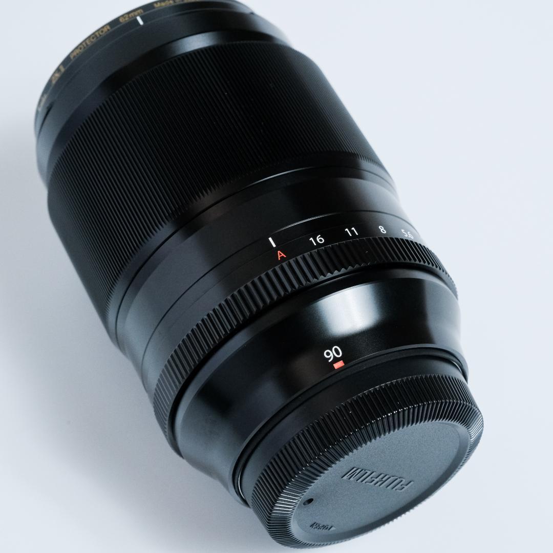 【極美品】FUJIFILM XF90mm F2 レンズ・高級フィルター付き