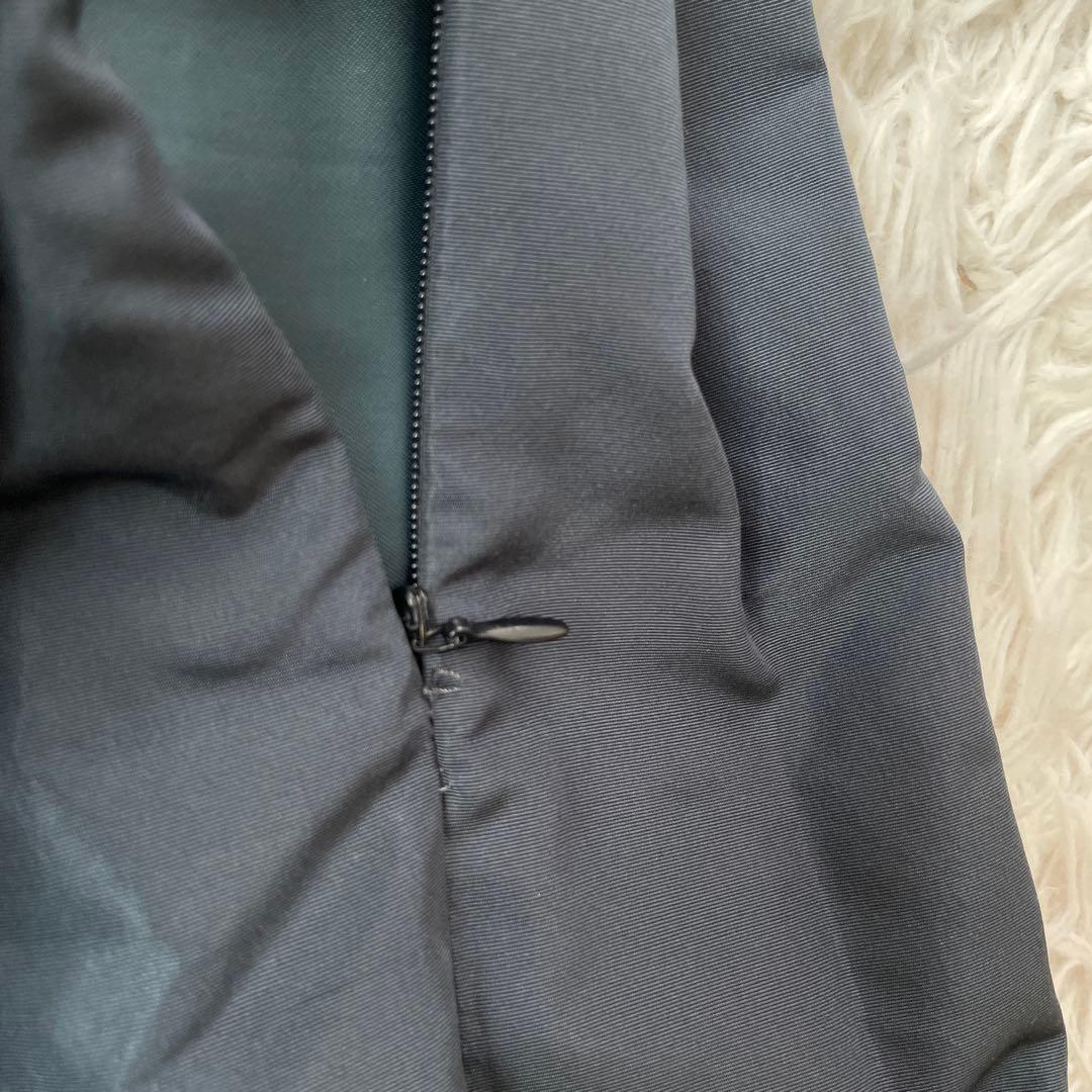 【新品・未使用】PRADA シルク スカート ネイビー 40