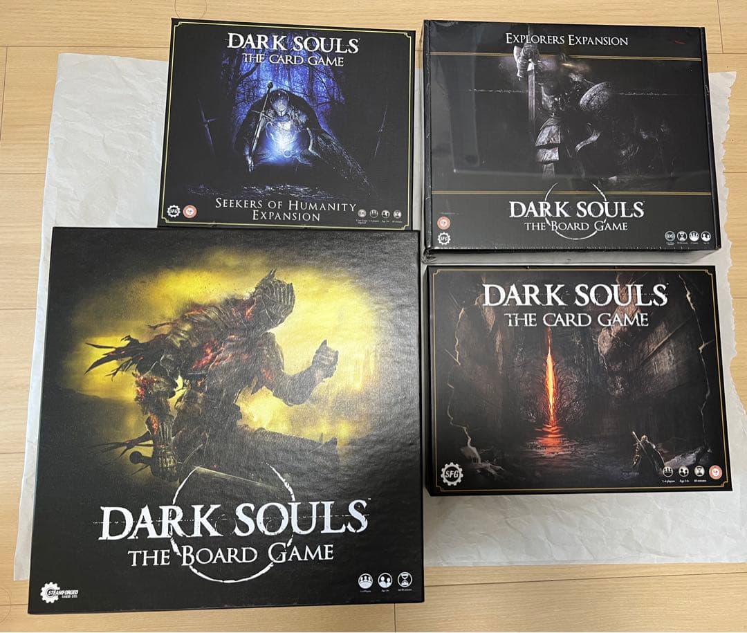 ボードゲーム　ダークソウル　Dark Souls カードゲーム　4点まとめ