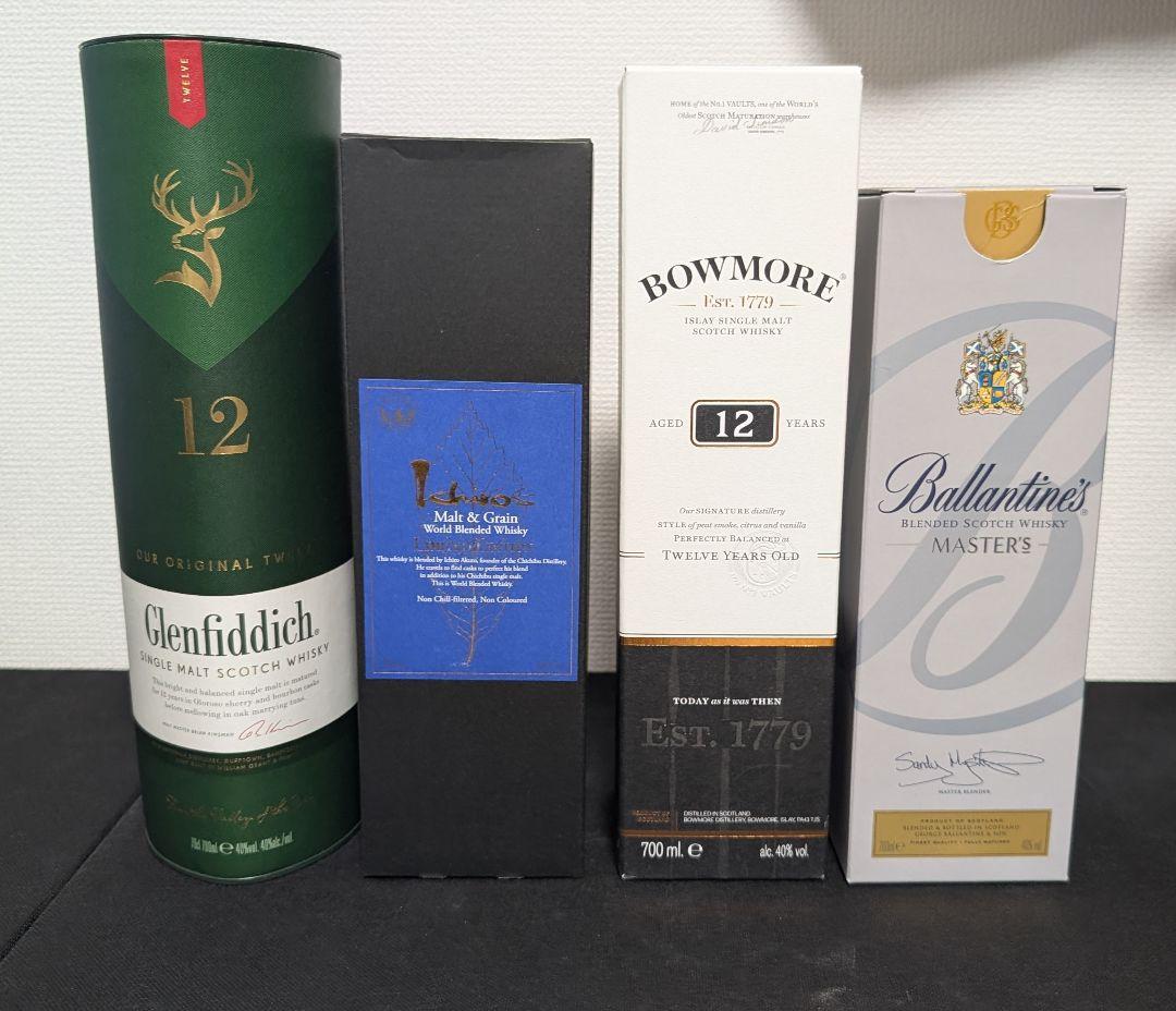 イチローズモルト リミデッドエディション他　ウイスキー 4本セット