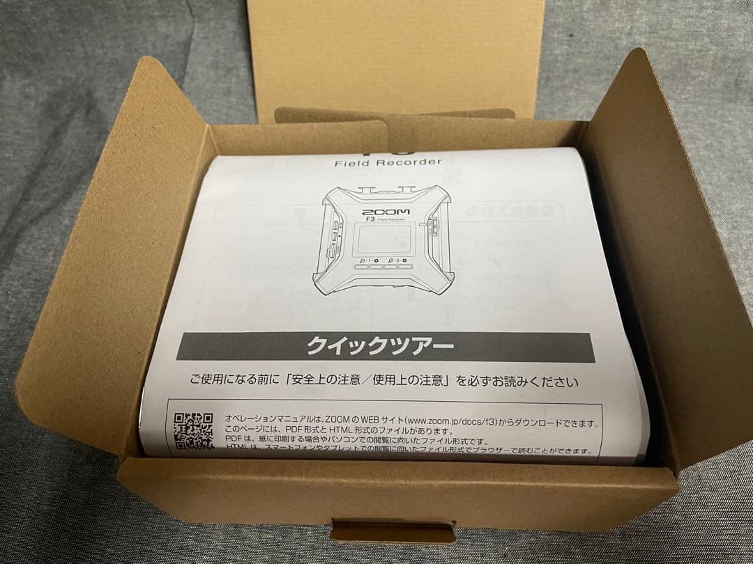 【未使用品】ZOOM F3 FIELD RECORDER