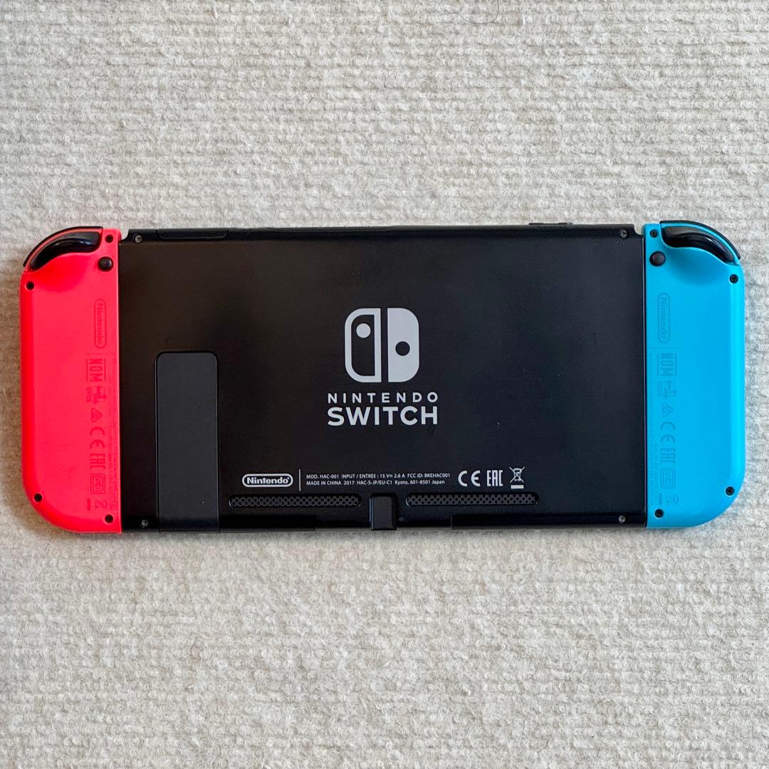 Nintendo Switch ネオンブルー/ネオンレッド 本体 &ポーチ付き