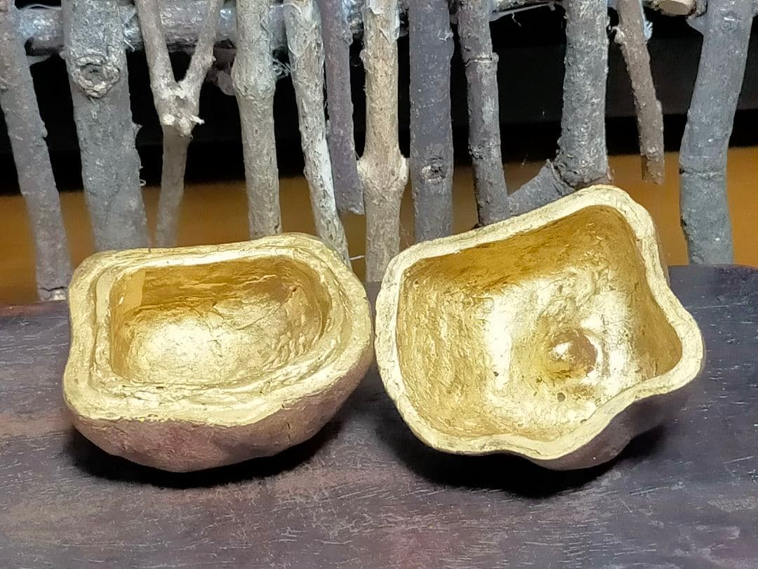 ♥荒川武夫　柘榴　香合　共箱付き　ザクロ　水月窯　荒川豊蔵　骨董　古玩