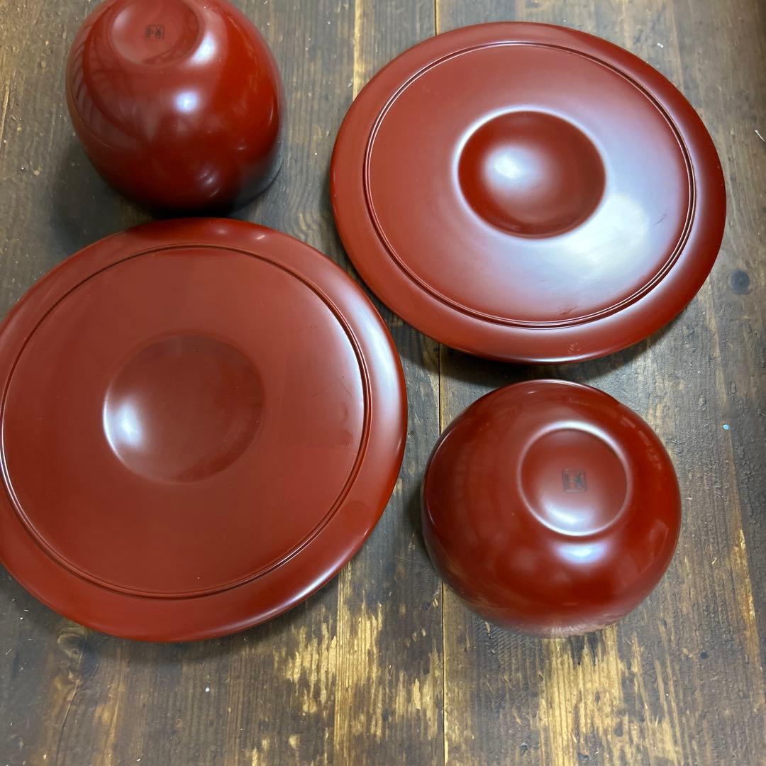 輪島塗　輪島屋　善仁　コーヒーカップ　曙塗　2客