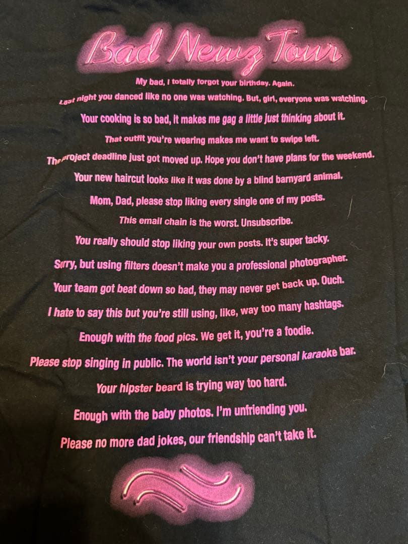 BOYZ Ⅱ MEN黒ボディバンTビッグシルエットXXL美品