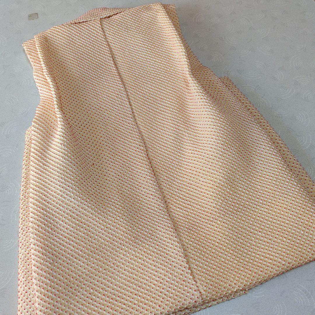 七五三３歳正絹総絞り手縫いの被布（中綿無し）