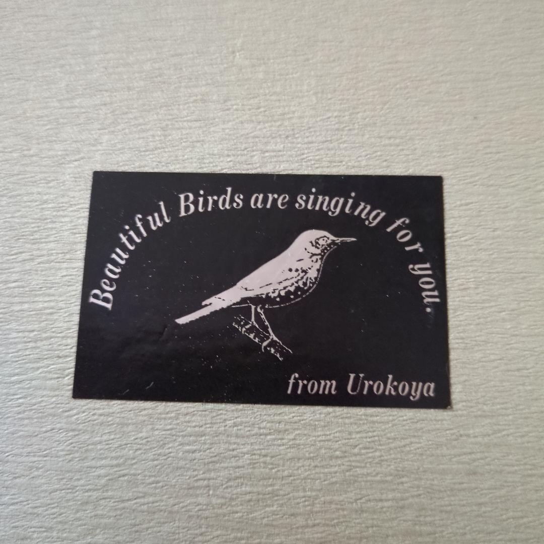 鳥柄漆器 黒地　花見鳥さえずり　アルバム