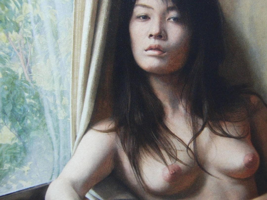 小尾 修、静寂の声、厳選、希少画集・額装画、写実、人気作品、新品高級額 額装付