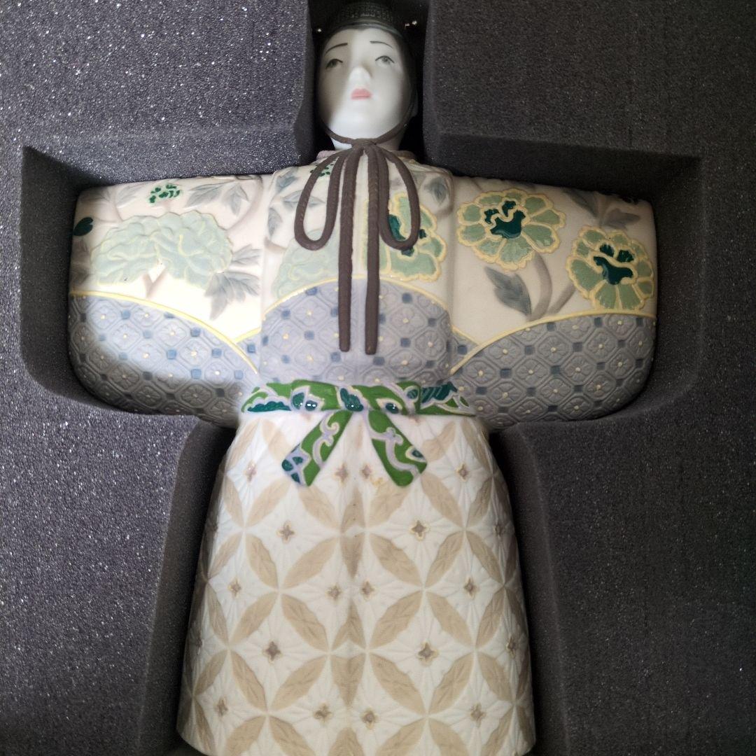 （美品）Lladro リヤドロ 「立雛」フィギュリン 雛人形 箱付