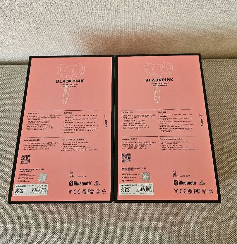 BLACKPINK ペンライト スペシャルエディション ２個セット 電池付き