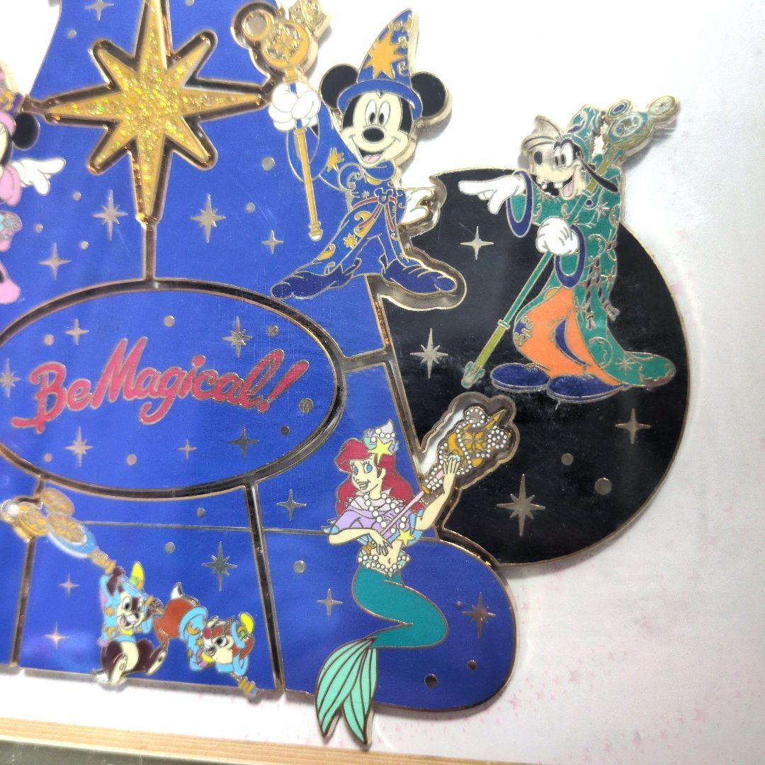 東京ディズニーシー10周年　be magical 額入り公式ピンバッジセット