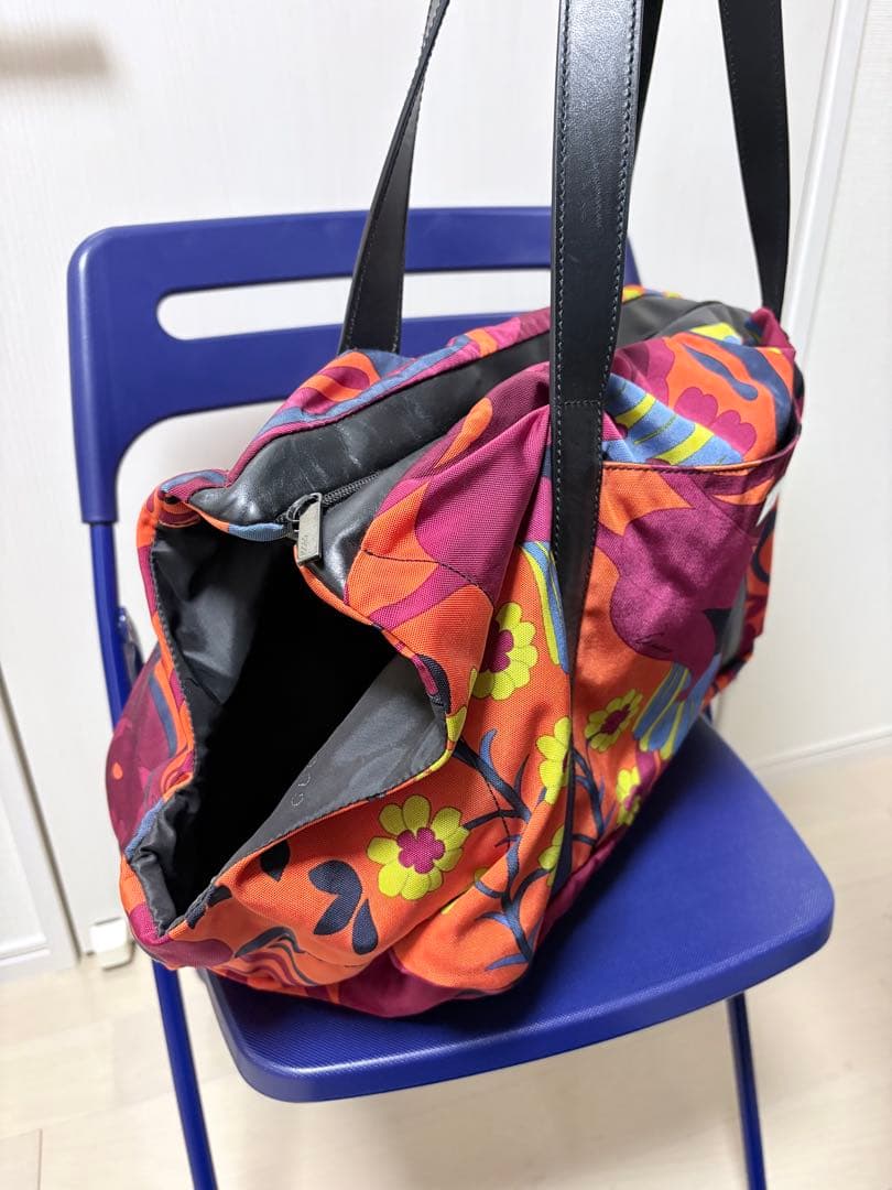 GUCCI ペット用トートバック 花柄ナイロンバッグ