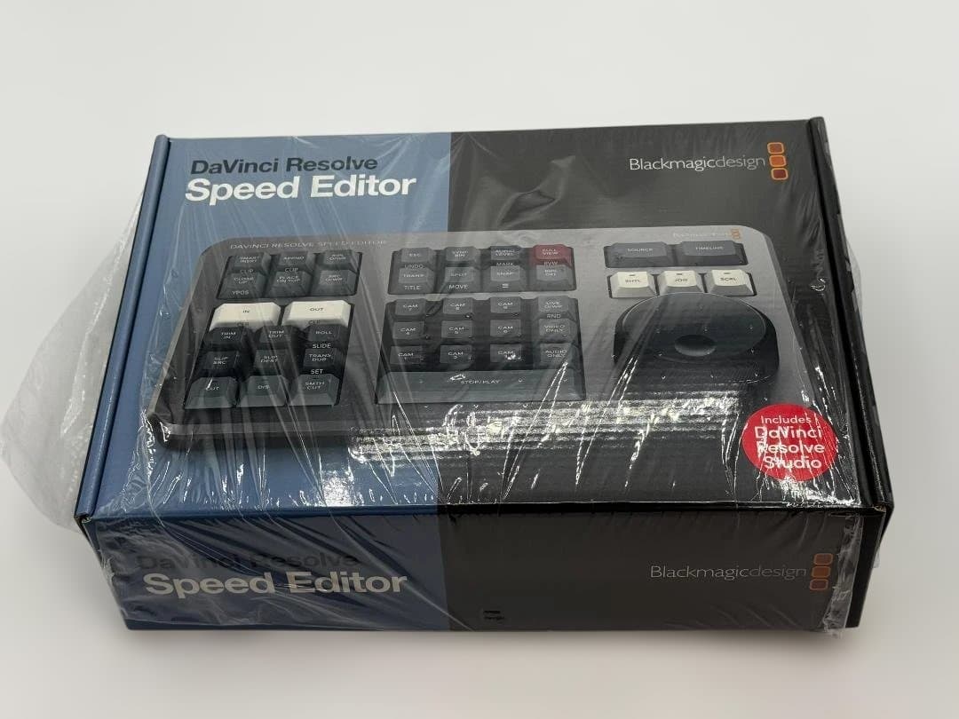 DaVinci Resolve Speed Editor 動画編集コントローラー