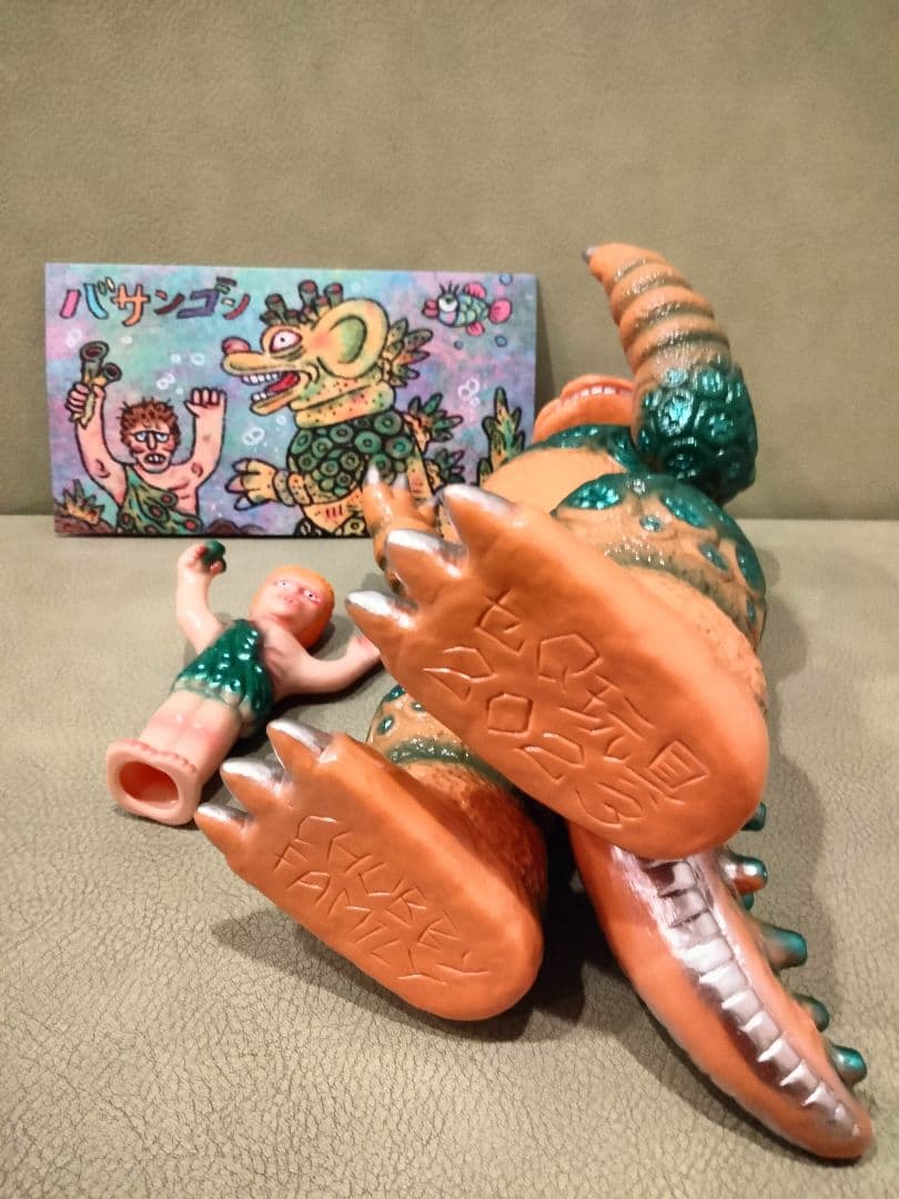 ソフビ　chubbytoys　バサンゴン　１期　izumonster 安楽安作