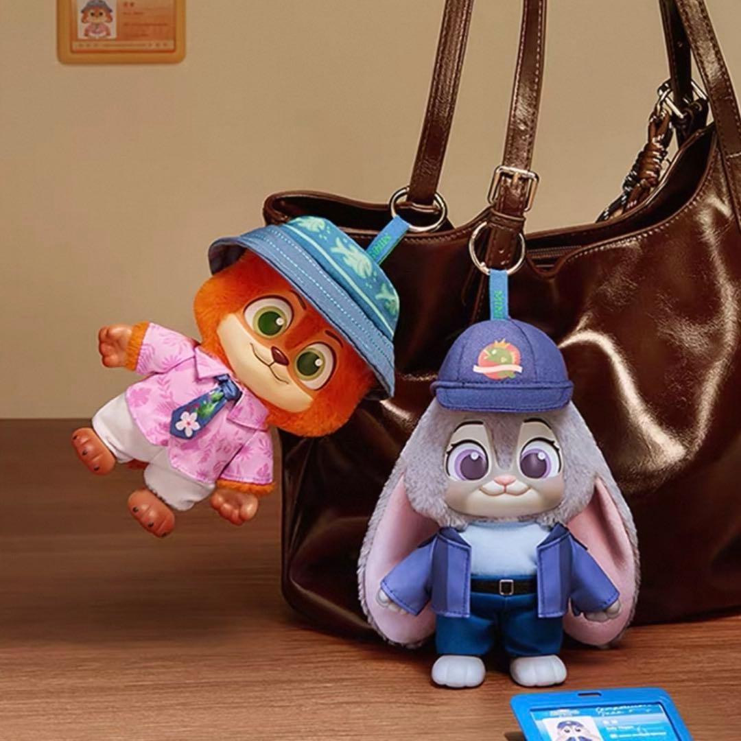 【即日発送】ズートピア2 MINISO ニック ジュディ ぬいぐるみ 城市居民