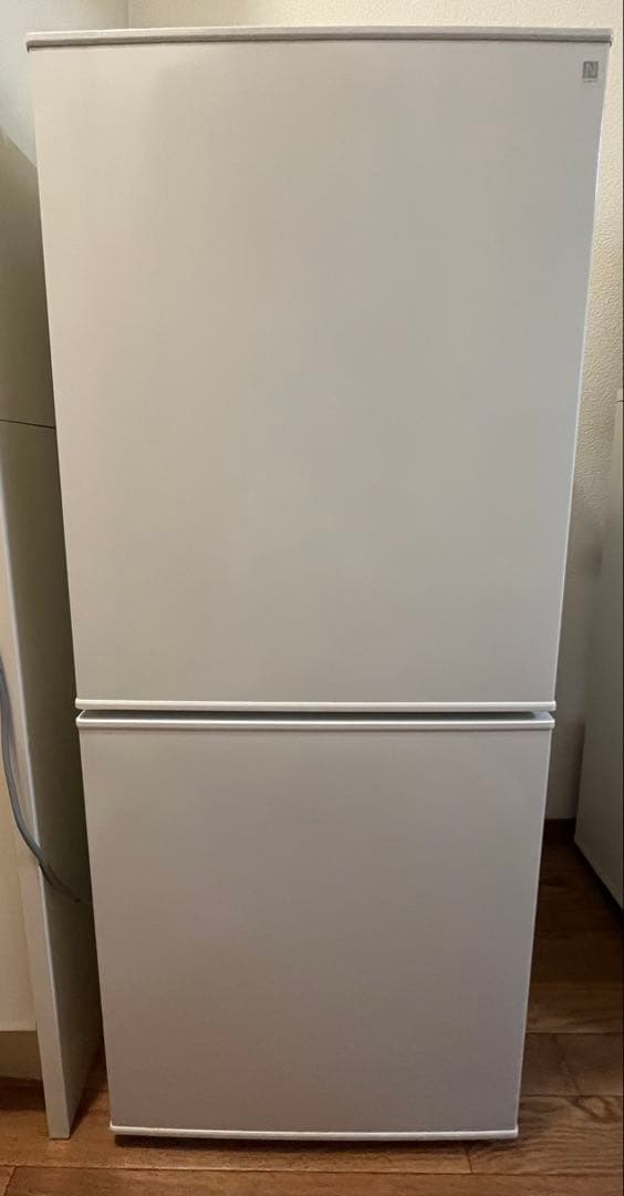 11/23まで ニトリ106L ホワイト 2ドア冷蔵庫 2021年製