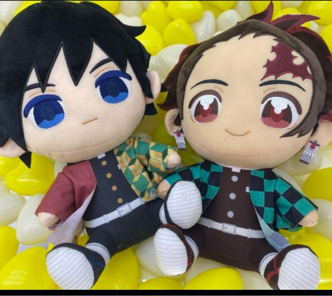 鬼滅の刃 ぬいぷりけ　おすわりBIG1 冨岡義勇 竈門炭治郎 セット【最安値】