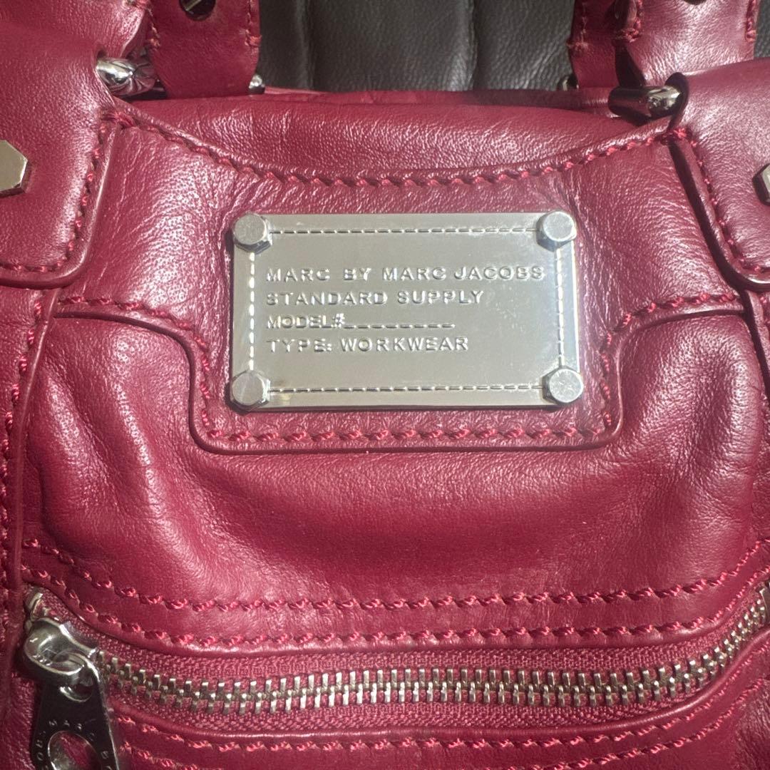 マークバイマークジェイコブス　レザー　ハンドバッグ