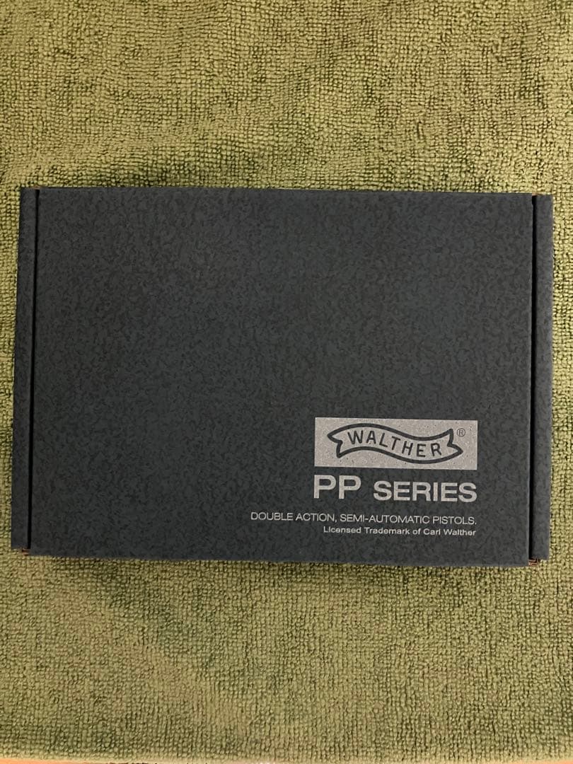 【新品未使用】 マルゼン ワルサーPPK ガスブローバック ブラック