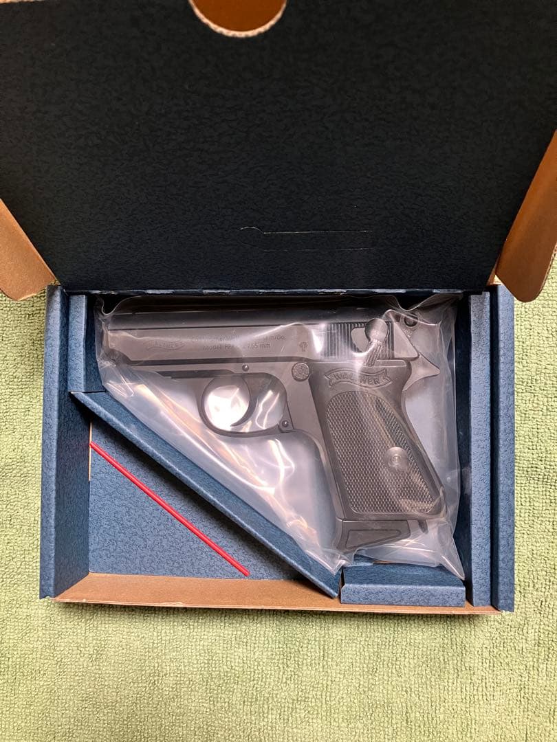 【新品未使用】 マルゼン ワルサーPPK ガスブローバック ブラック