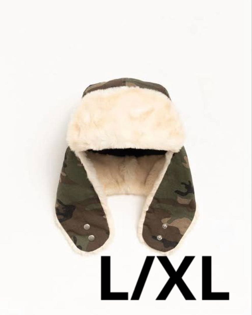 帽子 stussy 25FW RIPSTOP TRAPPER CAP L/XL