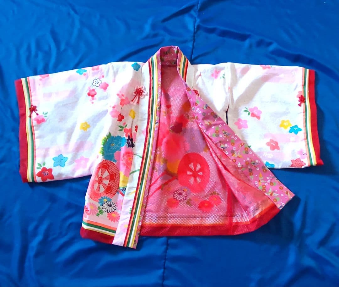 ハンドメイド　十二単風羽織り