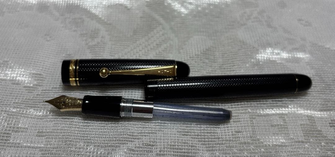 PILOT 万年筆 14K-585 中字 M 軸模様あり パイロット 万年筆