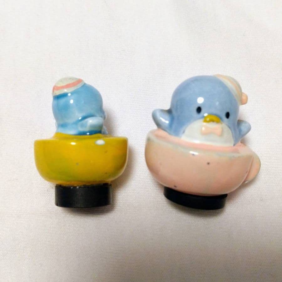 希少　昭和サンリオ　タキシードサム　くるくるティーカップオルゴール