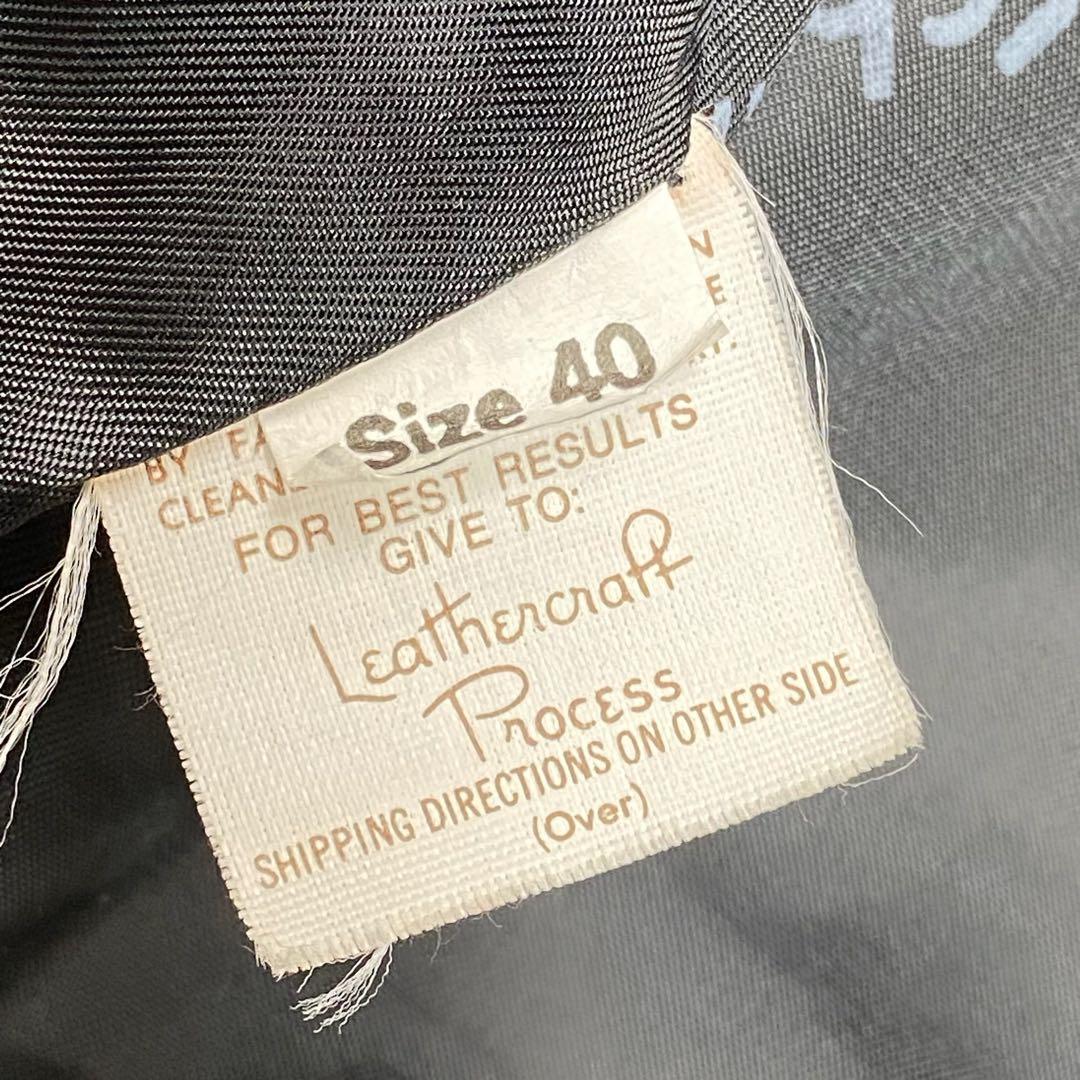 希少　Schott ショット　フライトジャケット　G-1 ブラック　184SM