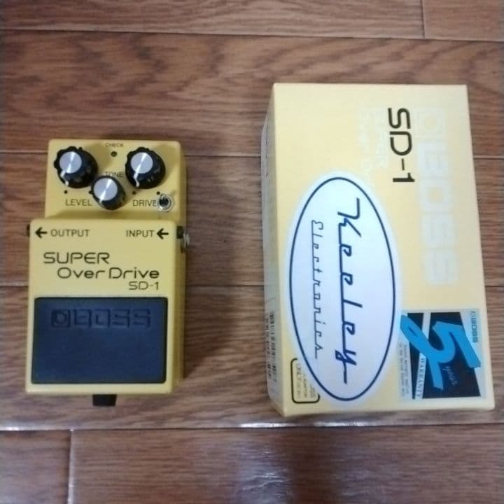 keeley mod SD-1 スーパーオーバードライブ