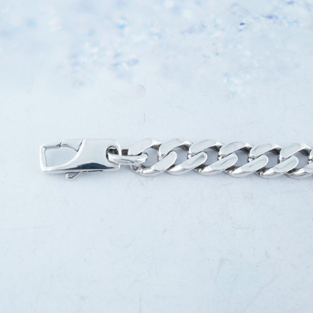 ロクスタ様 　新品仕上 グッチ Gロゴ SV925 チェーン ブレスレット 19