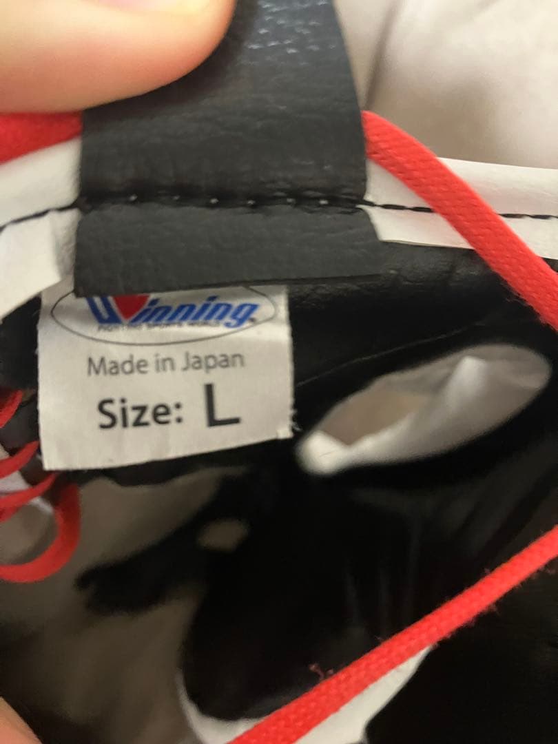 winning ヘッドギア　ホワイト　sizeL