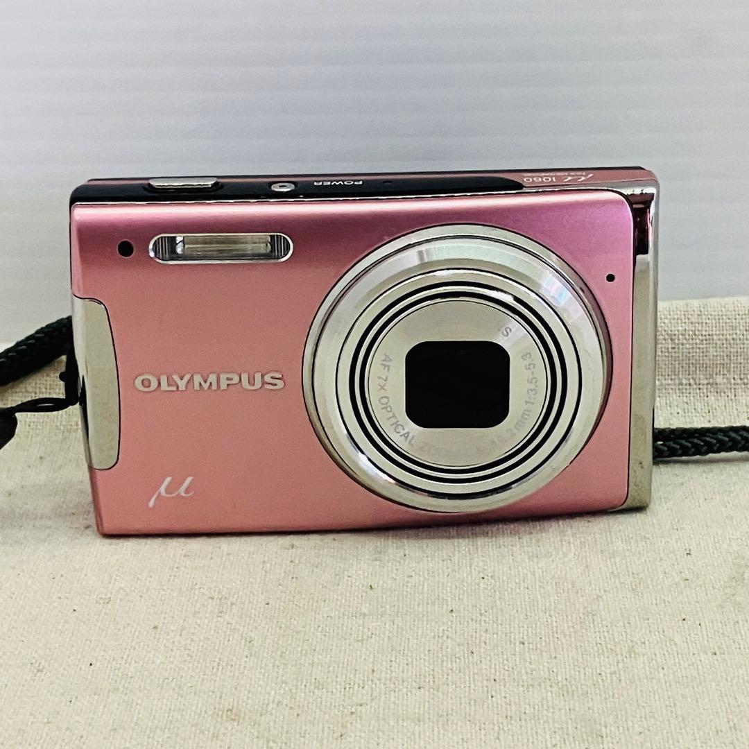 OLYMPUS (オリンパス) コンパクトデジタルカメラ μ1060 ピンク