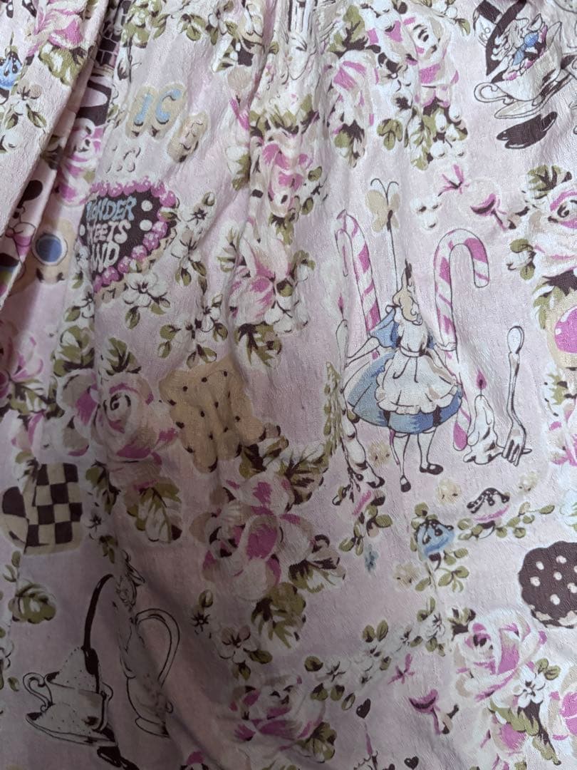 BABY アリス柄 ピンク スカート