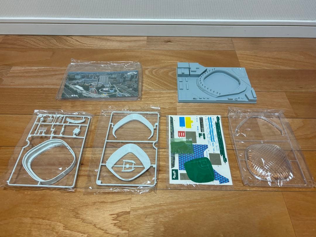 童友社 1/2000 東京ドーム ビッグエッグ プラモデル 未組立