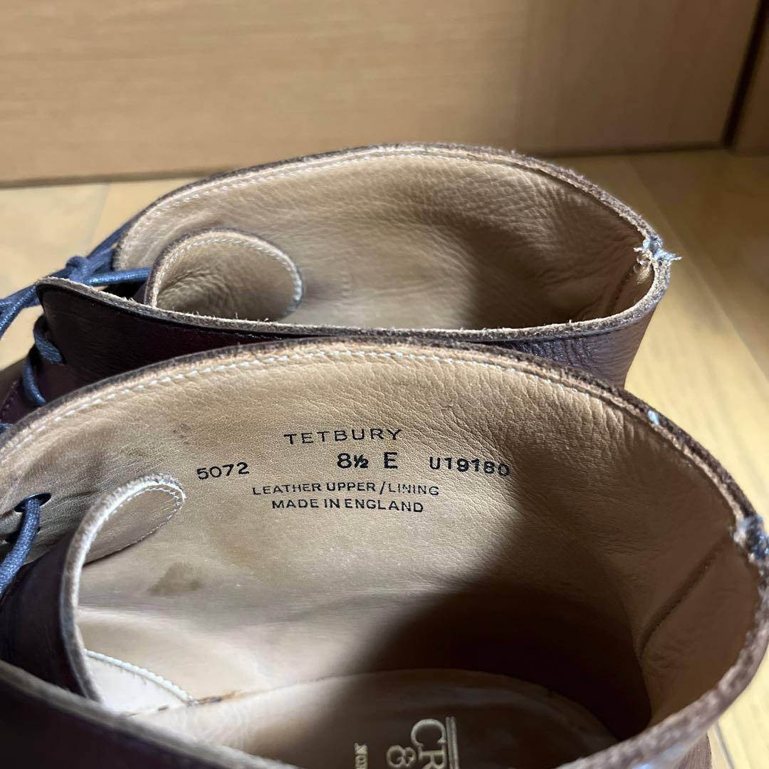 クロケット&ジョーンズ　テットベリー　ドレスシューズ　革靴