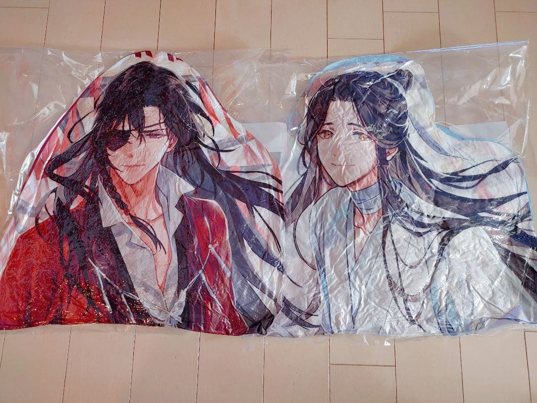 天官賜福　天地流光　ダイカットクッション　花怜