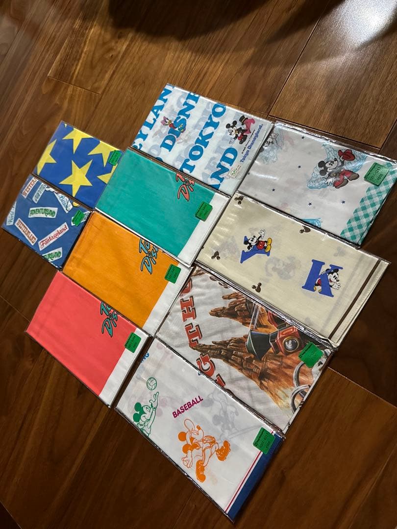 東京ディズニーランド　ハンカチ　当時もの　レア