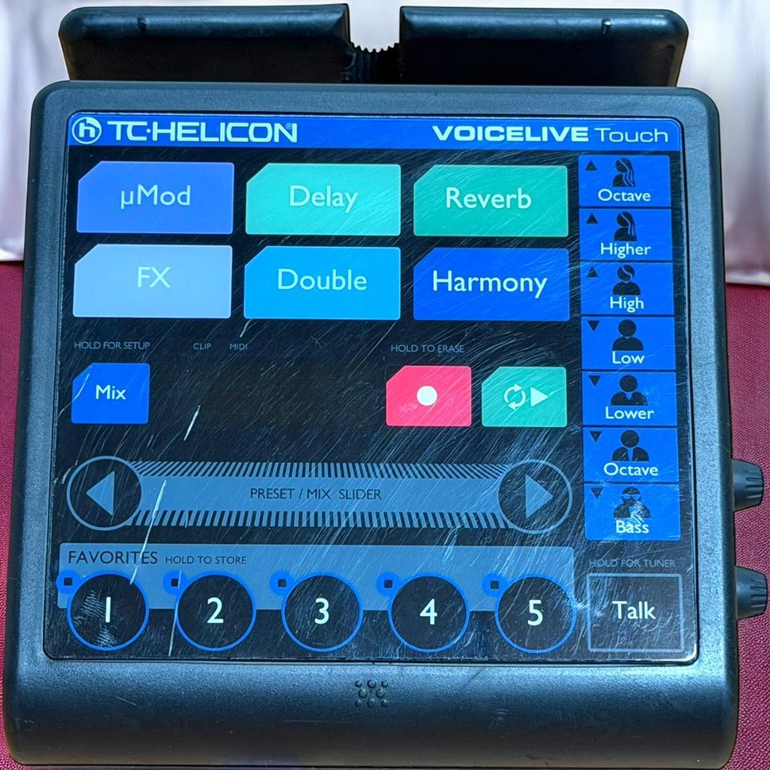 TC HELICON VOICELIVE Touch ボーカル用 エフェクター