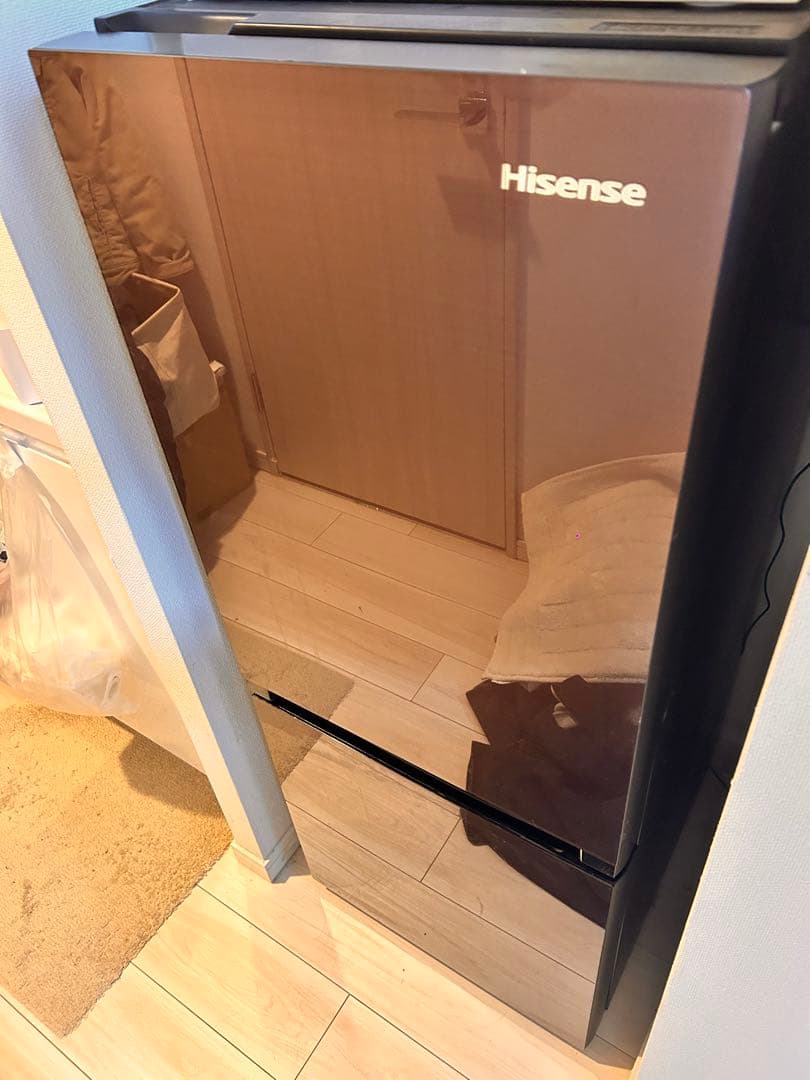 2016年式 154L Hisense 2ドア 冷蔵庫 HR-G1501
