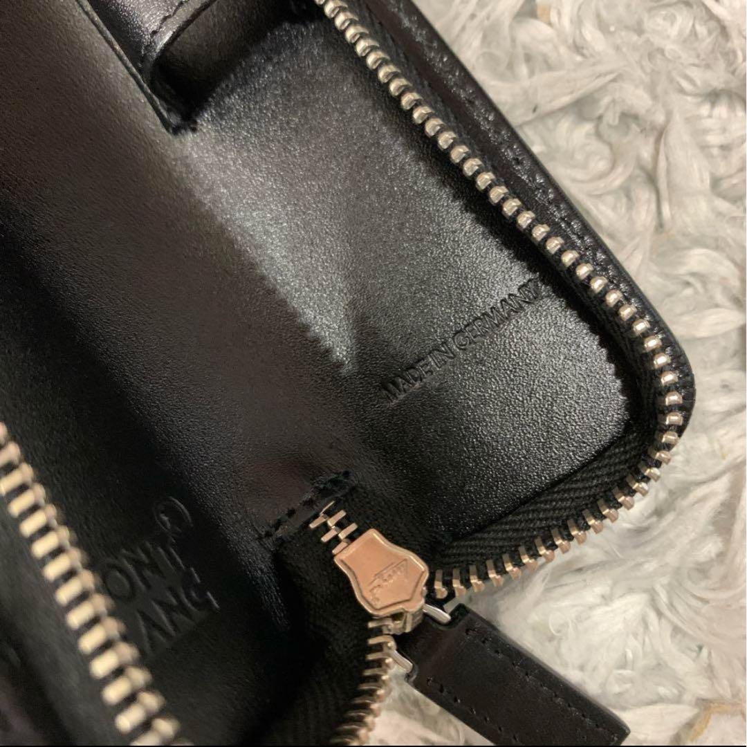 【おそらく最安値】MONTBLANC 101872 ジップ付ペンポーチ 黒