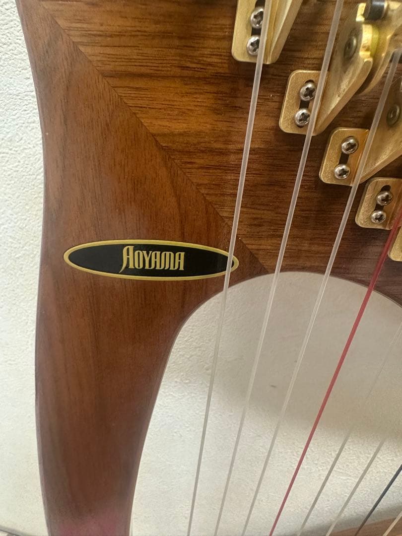 最終値下げ　木製ハープ アオヤマ　25弦　AOYAMA