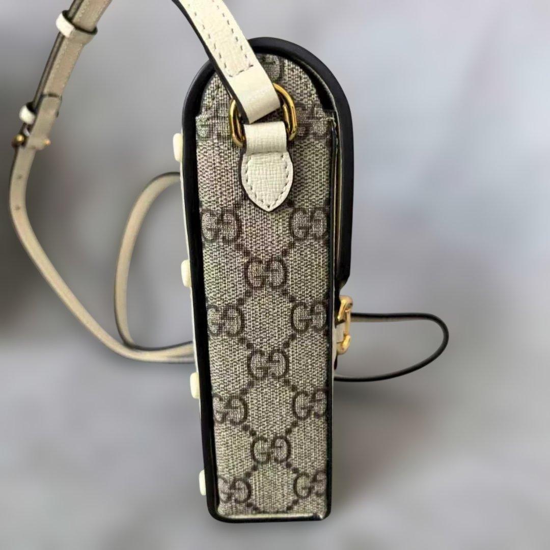 GGパターン スマホショルダーバッグ