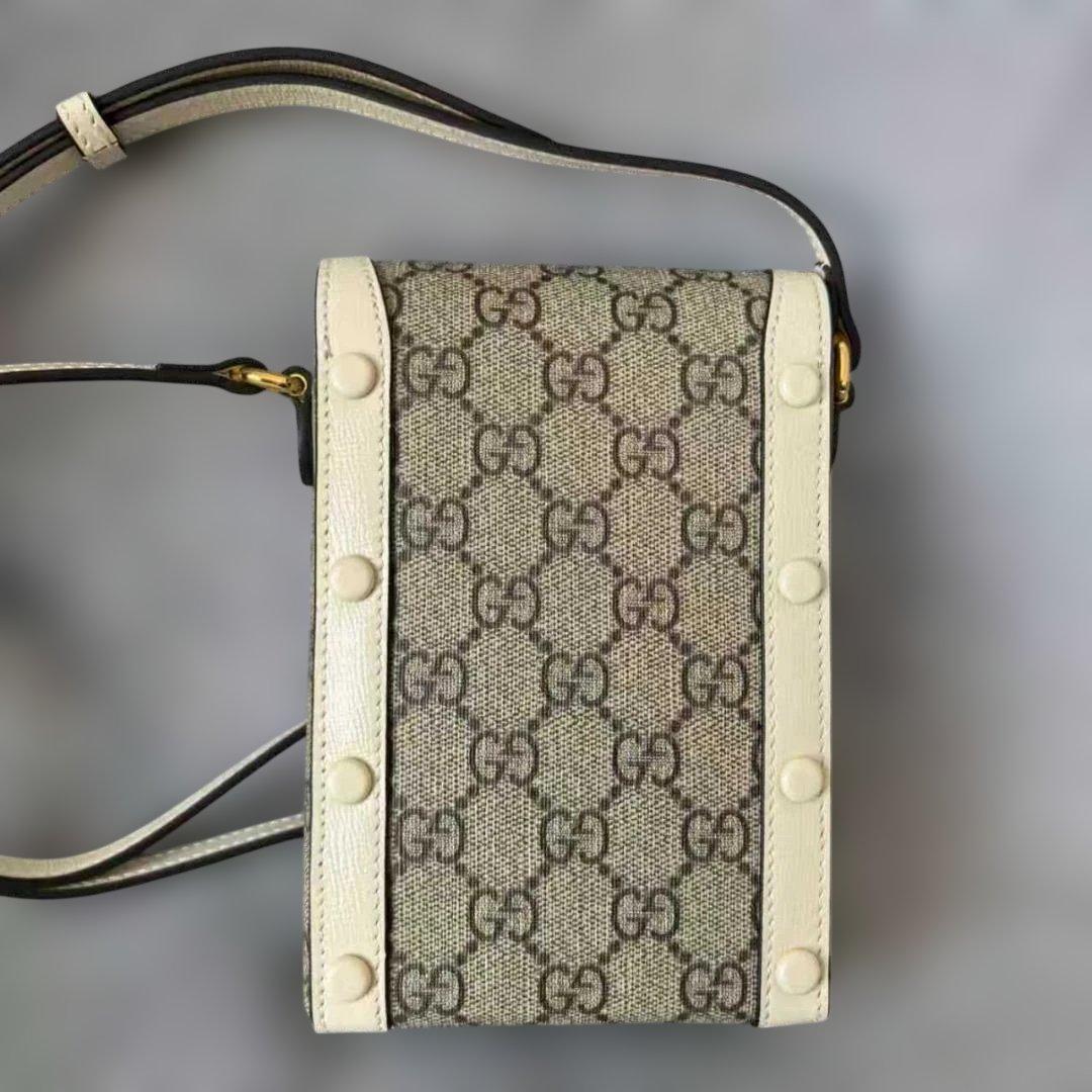 GGパターン スマホショルダーバッグ